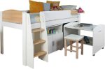 Kids Avenue Urban Birch Mid Sleeper Bed 2