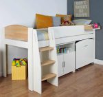 Kids Avenue Urban Birch Mid Sleeper Bed 2