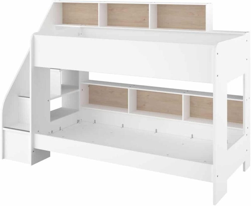 Parisot Biblio Bunk Bed with Staircase with free delivery