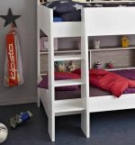 Parisot Tam Tam 3 Bunk Bed White Grey