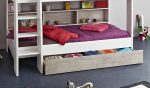 Parisot Tam Tam 3 Bunk Bed White Grey