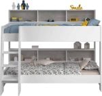 Parisot Tam Tam 3 Bunk Bed White Grey