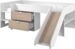 Parisot Tobo Mid Sleeper Slide Bed