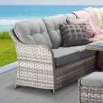 Signature Weave Constance Corner Sofa Garden Dining Set