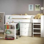 Steens For Kids Pull Out Desk White MDF