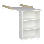 Steens For Kids Pull Out Desk White MDF