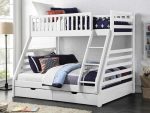 Sweet Dreams States White Triple Bunk Bed