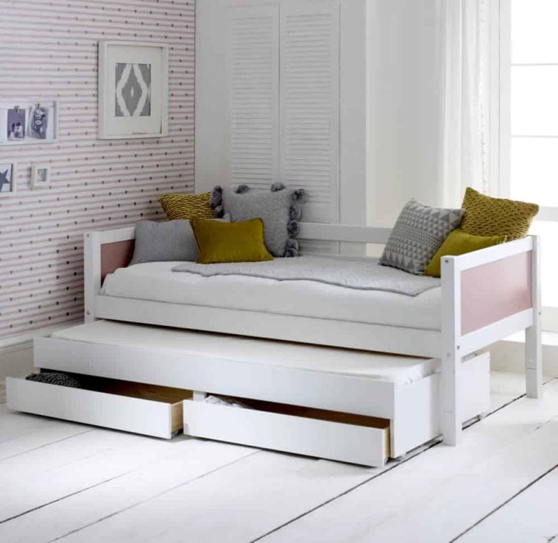 Thuka Nordic Daybed 1 Rose Gable Ends