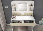 Trasman Secret Vanity Dressing Table Oak White